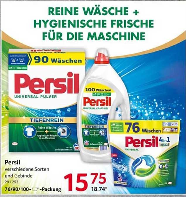 Persil - Reine Wäsche + Hygienische Frische für die Maschine