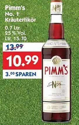 Pimm's No. 1 Kräuterlikör 0,7 L