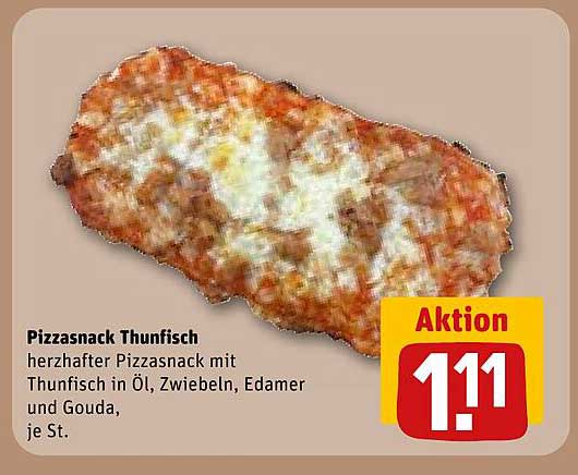 Pizzasnick Thunfisch