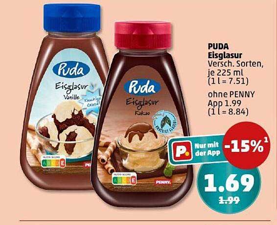 PUDA Eisglasur 225 ml – Die perfekte Ergänzung für jedes Dessert