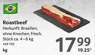 Roastbeef aus Brasilien - Frisch und zart für jeden Anlass