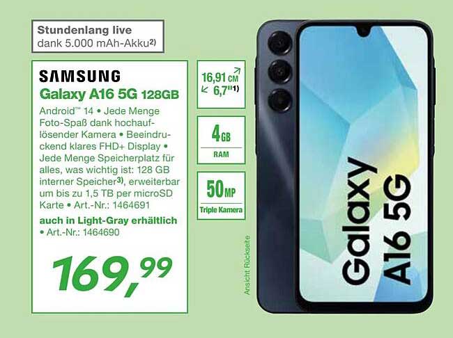 Samsung Galaxy A16 5G 128GB