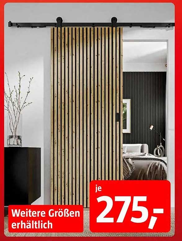 Schiebetür aus Holz – Stil und Funktion in einem