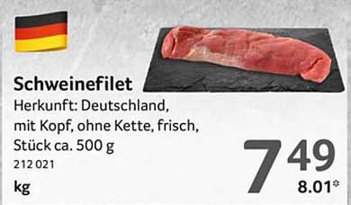 Schweinefilet - frisch und lecker