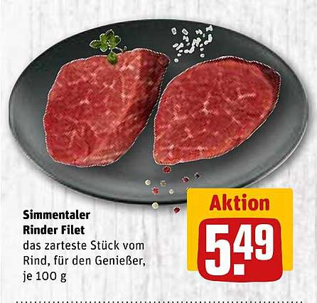 Simmentaler Rinder Filet
