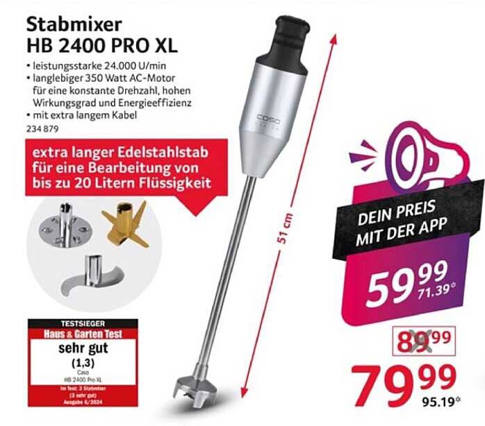 Stabmixer HB 2400 PRO XL