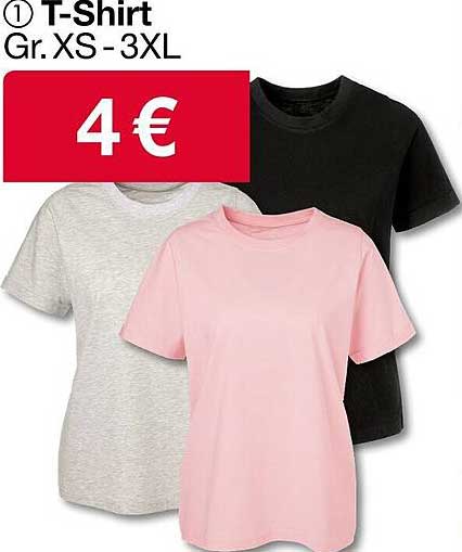 T-Shirt in verschiedenen Farben und Größen (XS - 3XL)