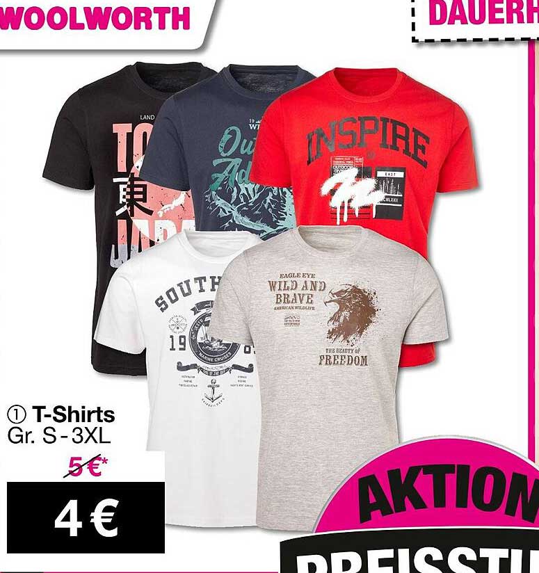 T-Shirts Gr. S - 3XL