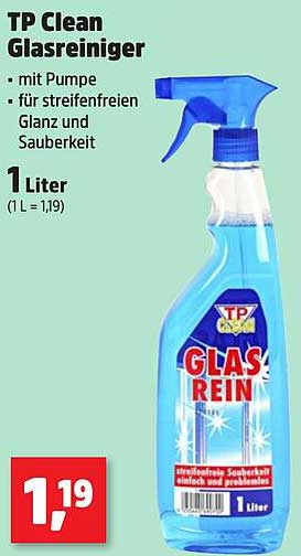 TP Clean Glasreiniger 1 Liter