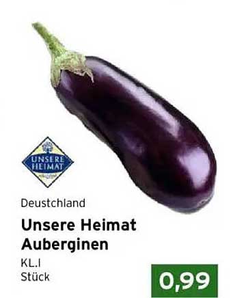 Unsere Heimat Auberginen K.L. I Stück