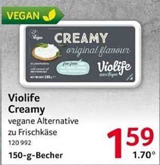 Violife Creamy vegane Alternative zu Frischkäse 150-g-Becher