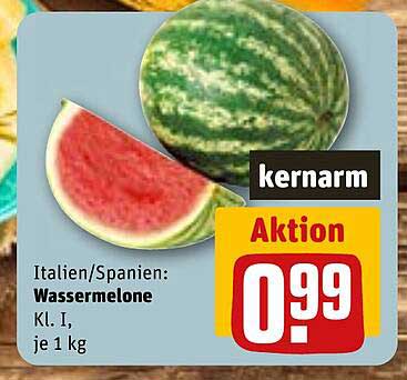Wassermelone Kl. I, je 1 kg