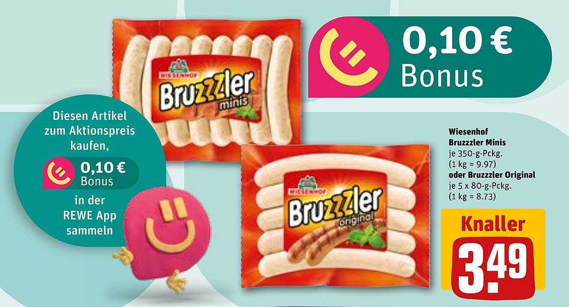 Wiesenhof Bruzzzler Minis 350-g-Packung