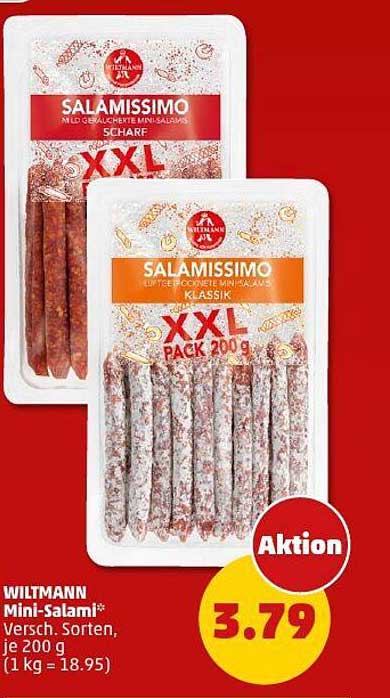 WILTAMNN Mini-Salami 200g (versch. Sorten)