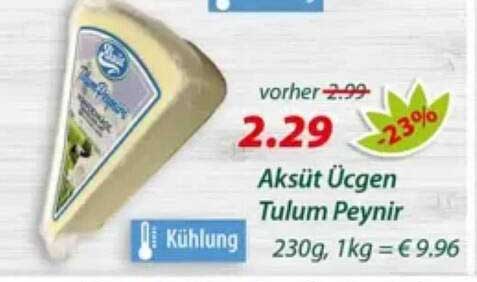 Aksüt Üçgen Tulum Peynir