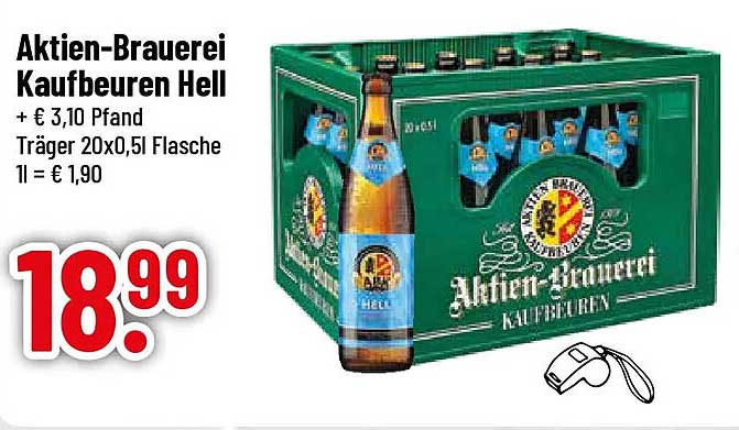 Aktien-Brauerei Kaufbeuren Hell