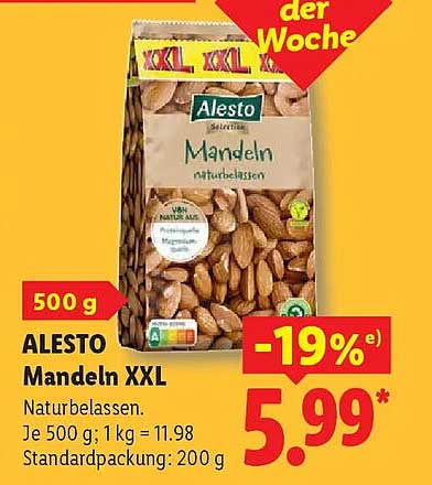 ALESTO Mandeln XXL