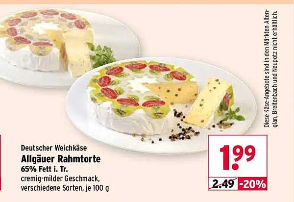 Allgäuer Rahmtorte