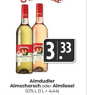 Almdudler Almschorch oder Almiesel