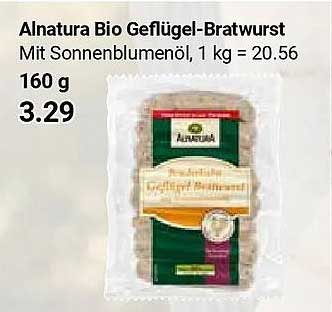 Alnatura Bio Geflügel-Bratwurst