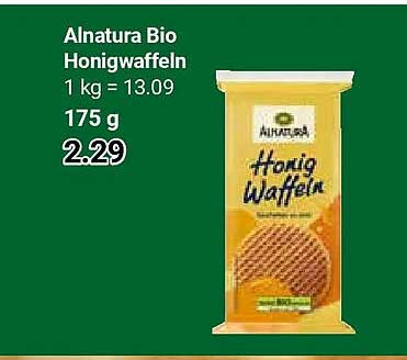 Alnatura Bio Honigwaffeln