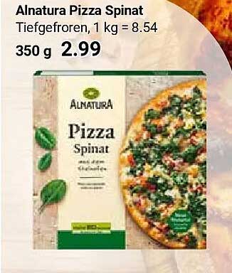 Alnatura Pizza Spinat