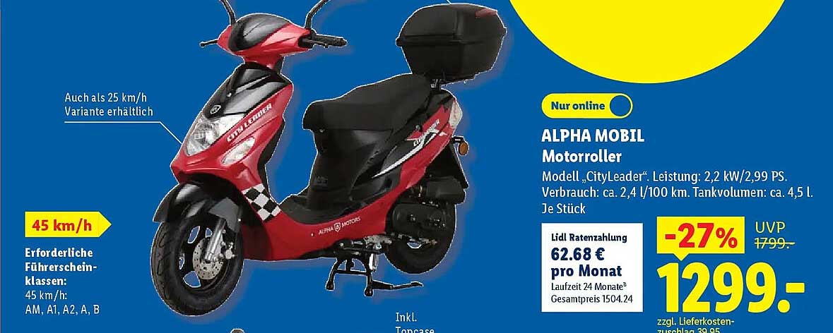 ALPHA MOBIL Motorroller