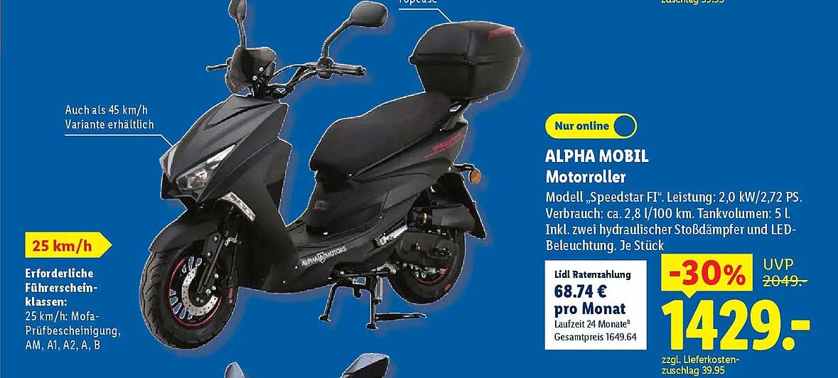 ALPHA MOBIL Motorroller