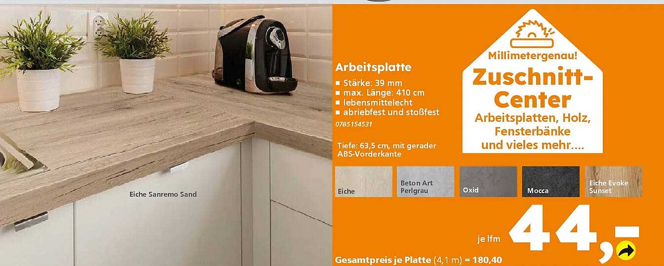 Arbeitsplatte