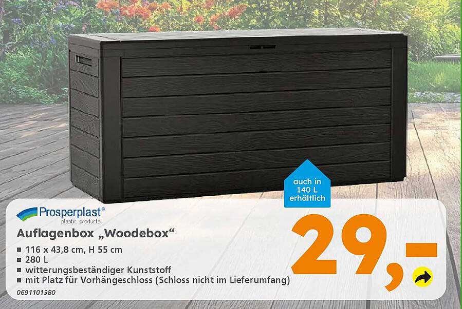 Auflagenbox „Woodebox“