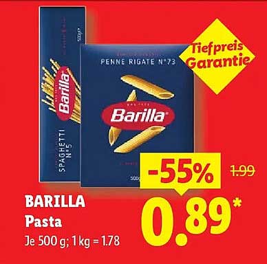 BARILLA Pasta