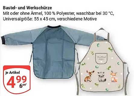 Bastel- und Werkschürze