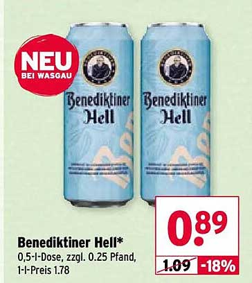 Benediktiner Hell*