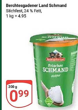 Berchtesgadener Land Schmand