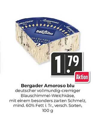 Bergader Amoroso blau