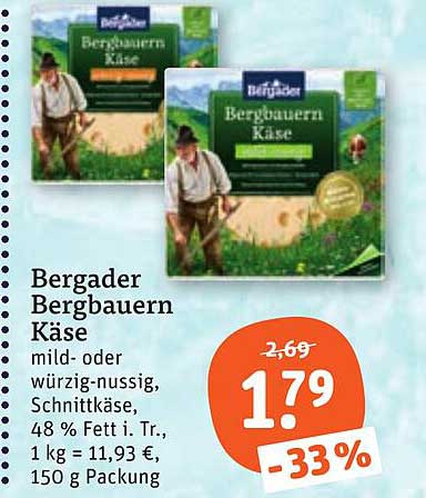 Bergader Bergbauern Käse