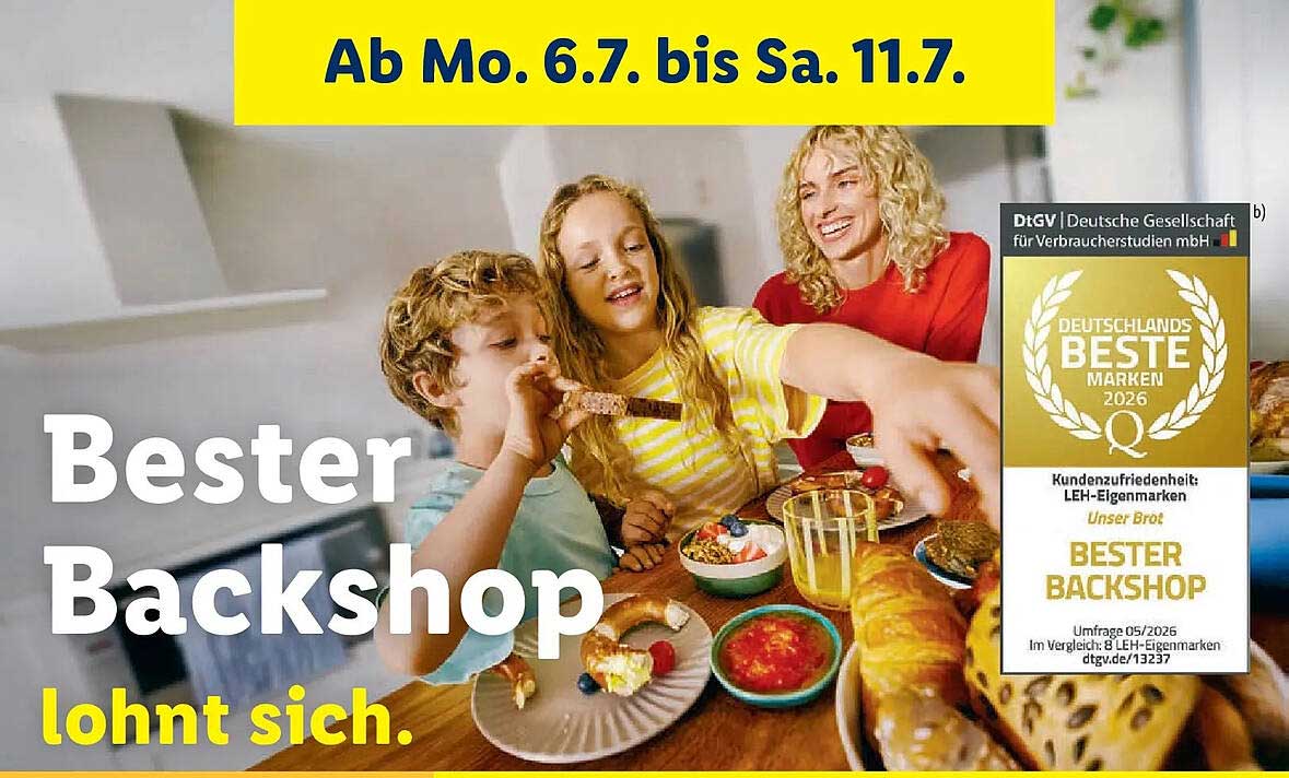 Bester Backshop