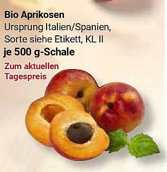 Bio Aprikosen