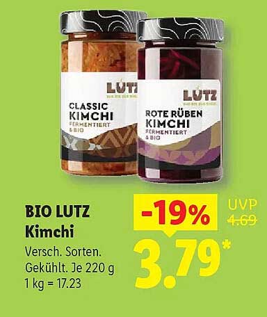 BIO LUTZ Kimchi