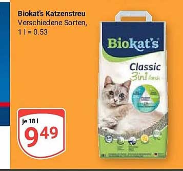 Biokat's Katzenstreu