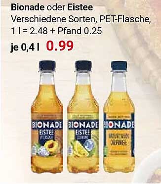 Bionade oder Eistee