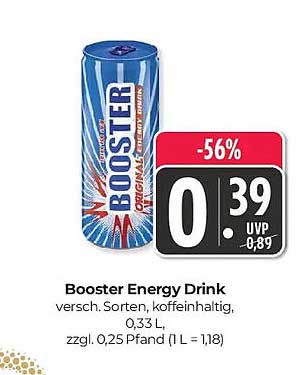 Booster Energy Drink