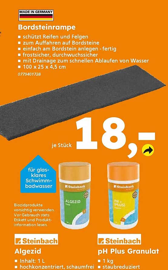 Bordsteinrampe