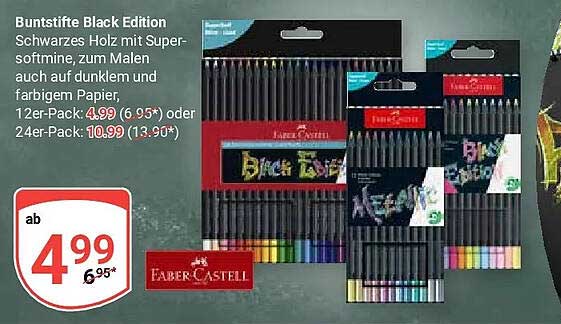 Buntstifte Black Edition