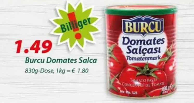 Burcu Domates Salca