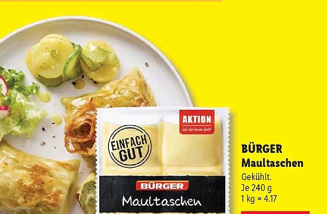 BÜRGER Maultaschen
