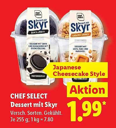 CHEF SELECT Dessert mit Skyr