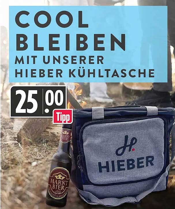 COOL BLEIBEN MIT UNSERER HIEBER KÜHLTASCHE