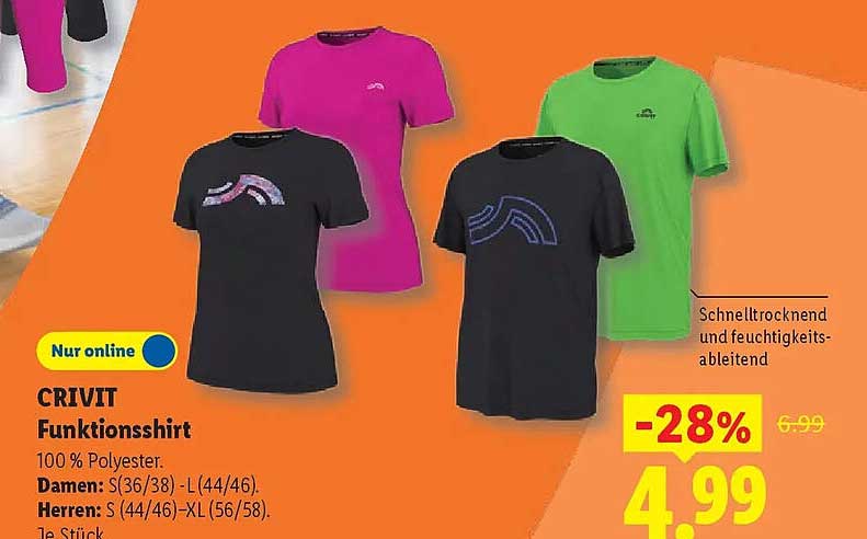 CRIVIT Funktionsshirt