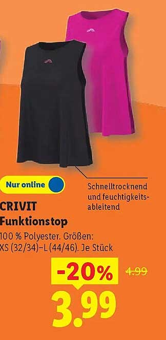 CRIVIT Funktionstop